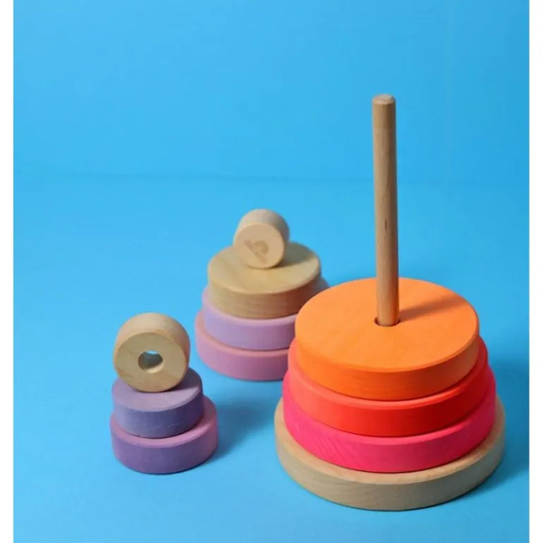 Grimm's Conical Tower Neon Pink