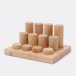 Grimm's Stacking Game Small Rollers Natural