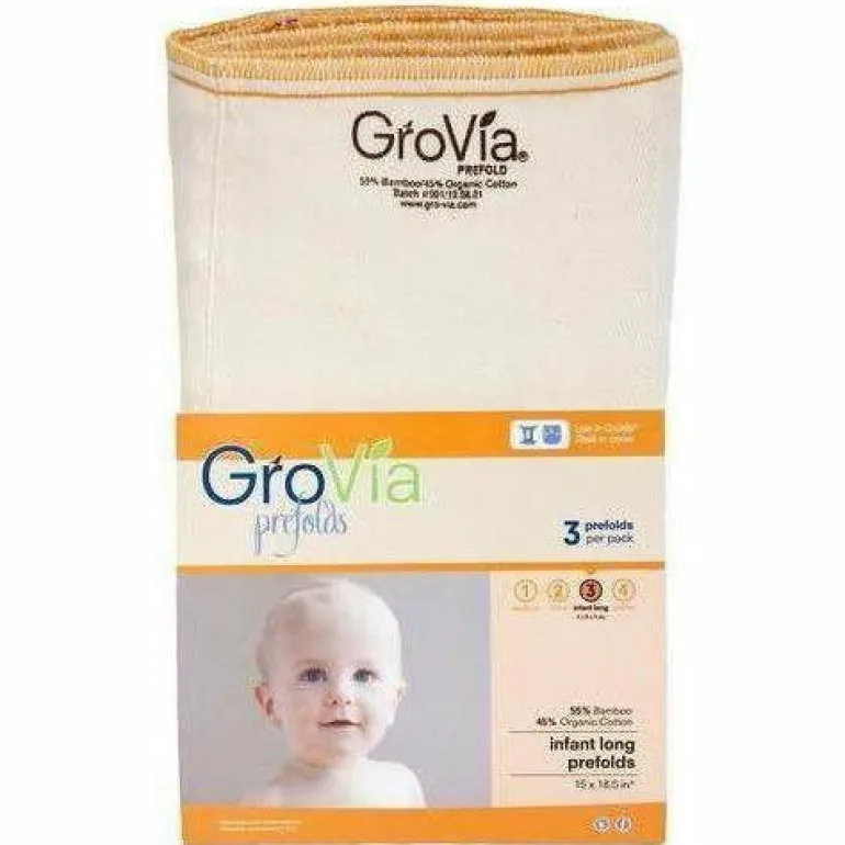 GroVia Prefold Cloth Diaper