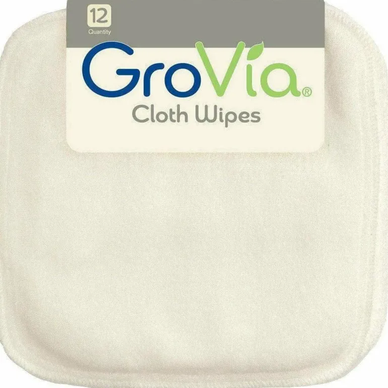 GroVia Reusable Cloth Diaper Wipes