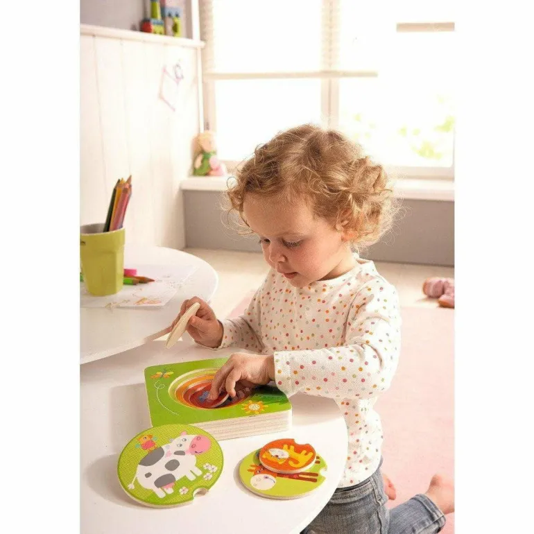 Haba On the Farm Wooden Puzzle