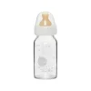 Hevea Standard Neck Glass Baby Bottles- 120ML/ 4oz, Single