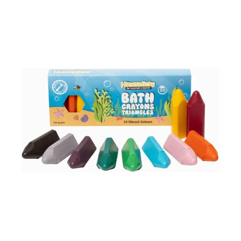 Honeysticks Bath Crayon Triangles