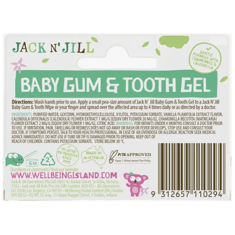 Jack N' Jill Baby Gum & Tooth Gel