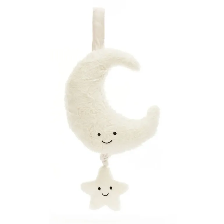 Jellycat Amuseables Moon Musical Pull