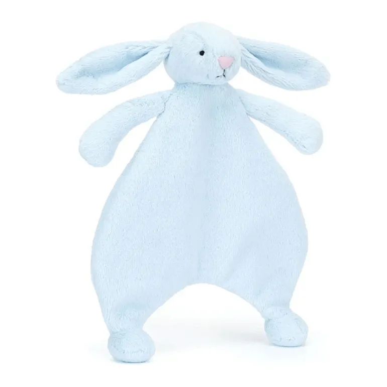 Jellycat Bashful Blue Bunny Comforter
