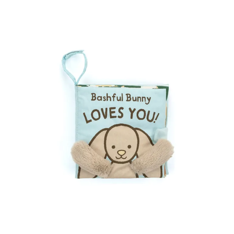 Jellycat Bashful Bunny Loves You Book