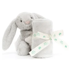 Jellycat Bashful Grey Bunny Soother