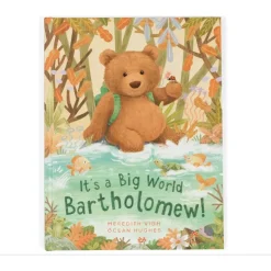 Jellycat It's A Big World Bartholomew Book