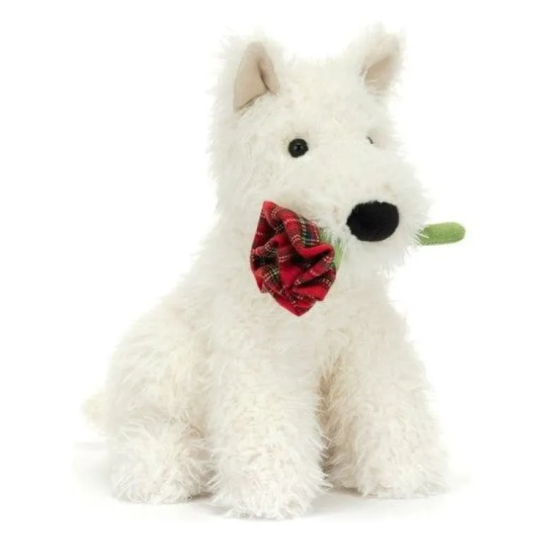 Jellycat Munro Scottie Dog 'Love You"