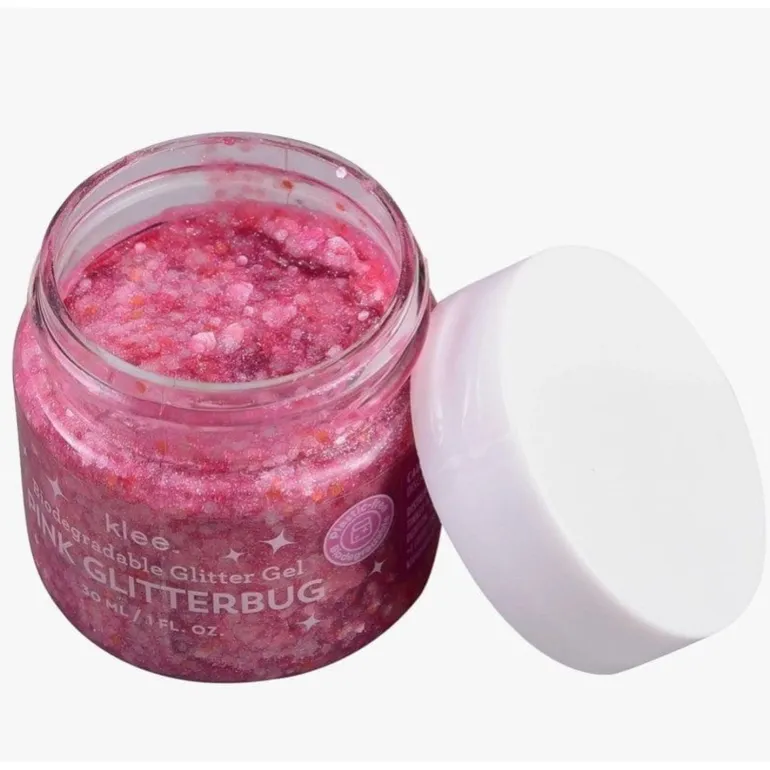 Klee Naturals Bioglitter, Fragrance and Lip Shimmer Set- Upside Down
