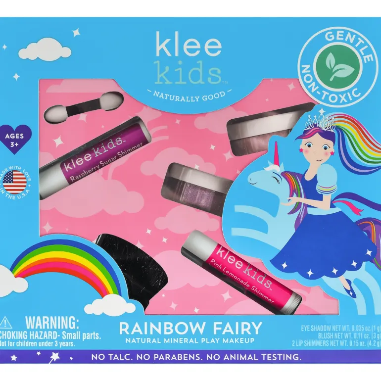Klee Naturals Mineral Play Makeup Kit- Rainbow Fairy