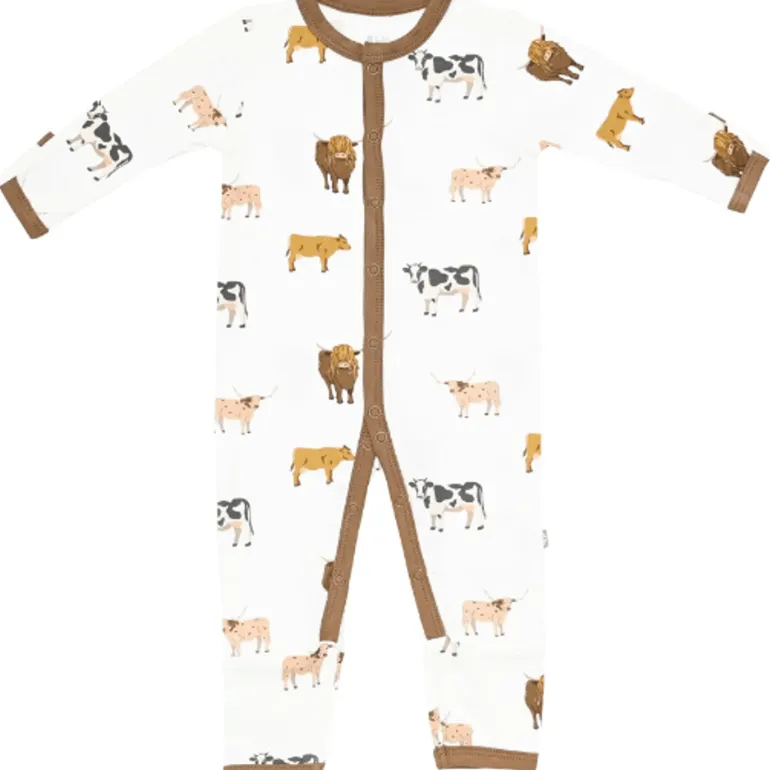 Kyte Baby Solid Snap Romper- 3/6 Months