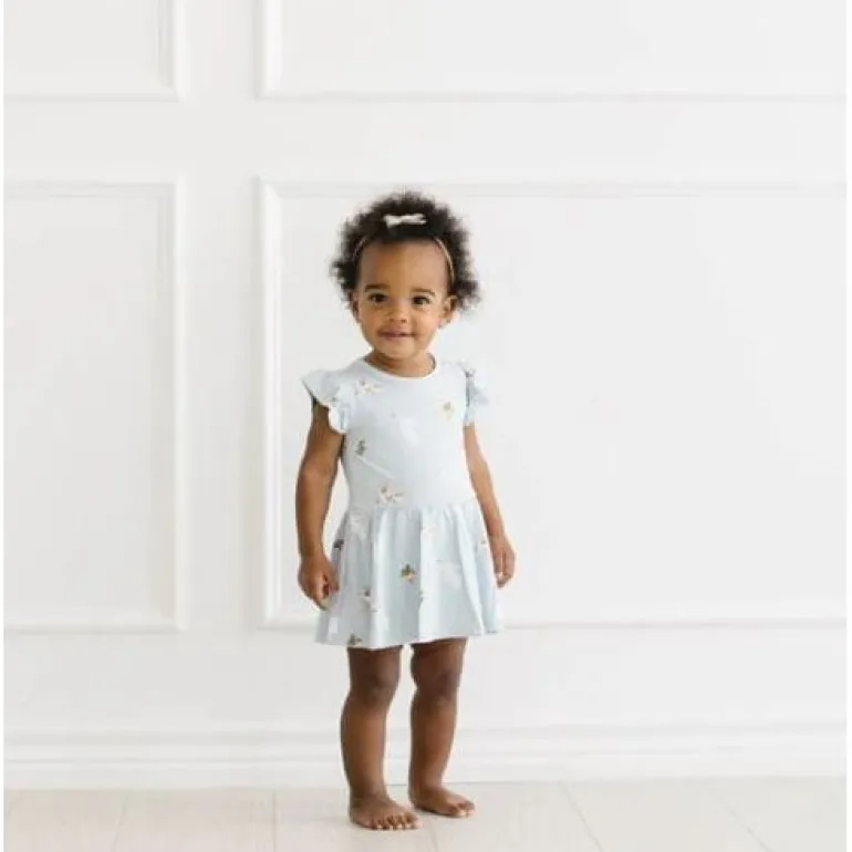 Kyte Twirl Bodysuit Dress