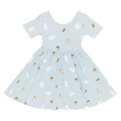 Kyte Twirl Dress Ice Rabbit