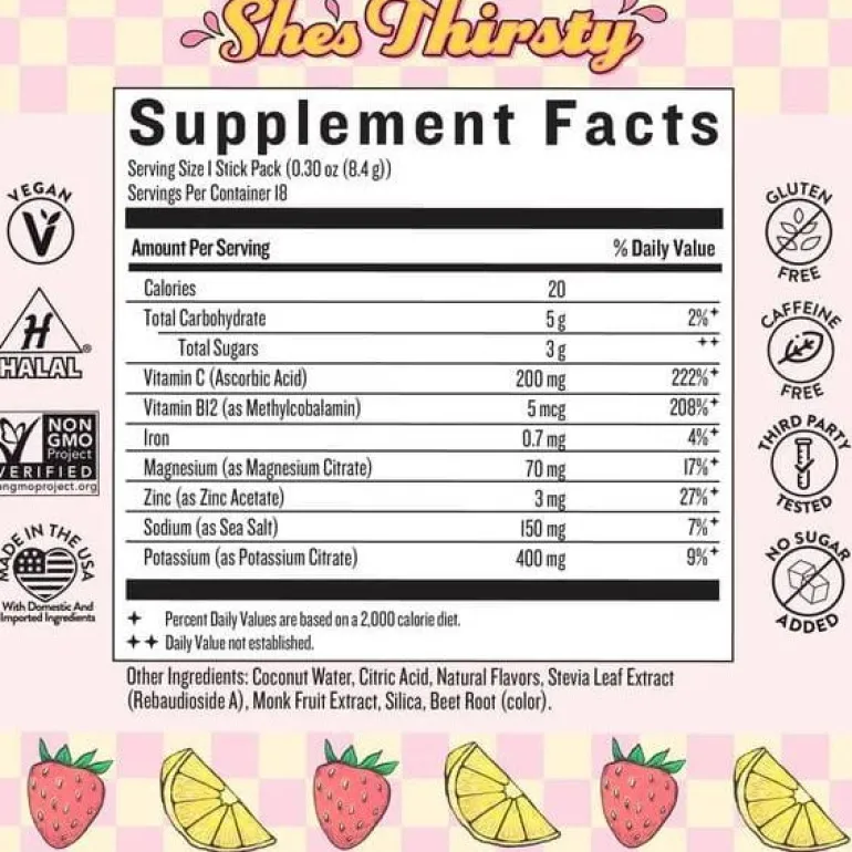 Legendairy Milk She’s Thirsty Coconut Water Electrolyte Mix