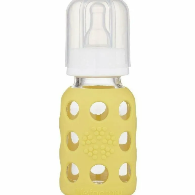 Lifefactory Glass Baby Bottles 4 oz.