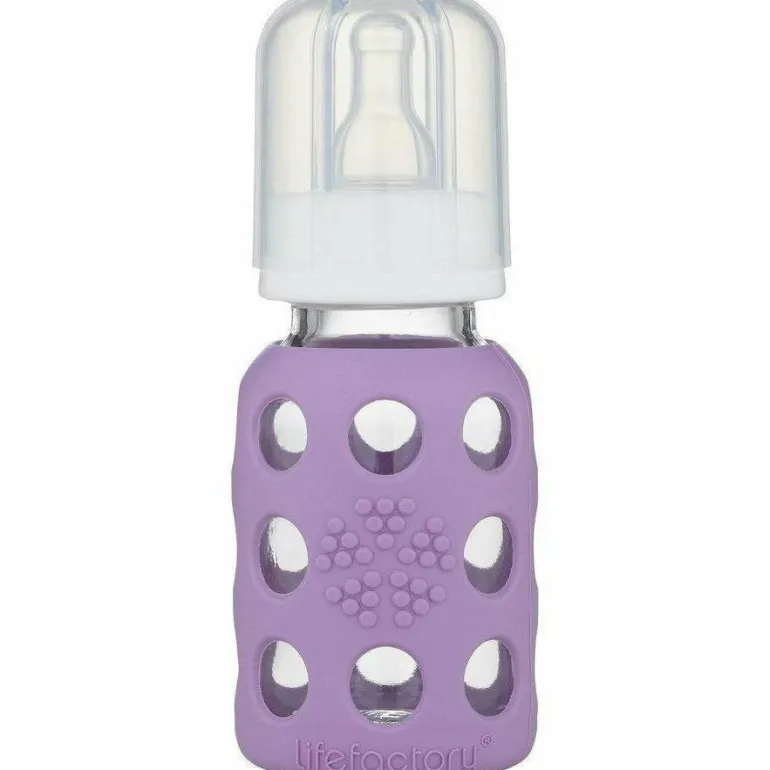 Lifefactory Glass Baby Bottles 4 oz.