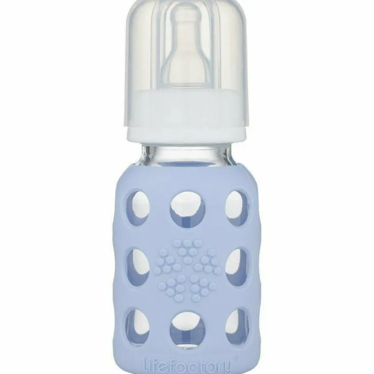Lifefactory Glass Baby Bottles 4 oz.