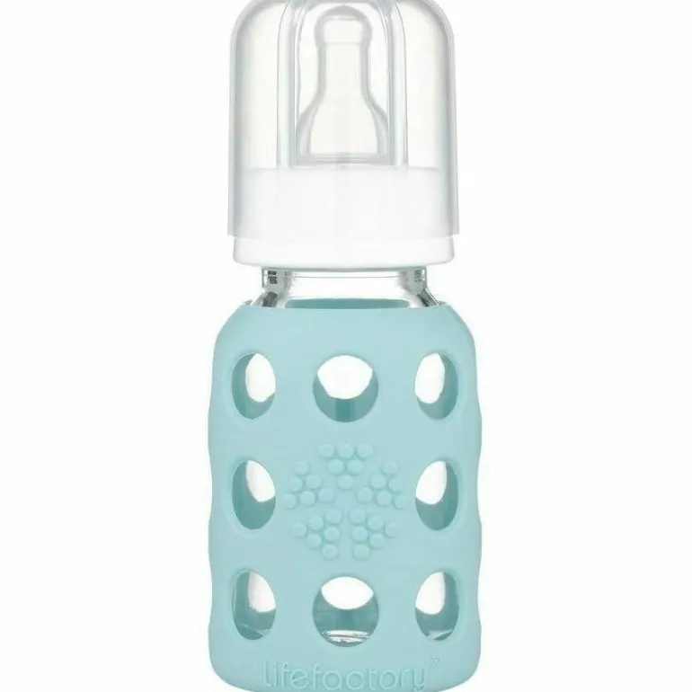 Lifefactory Glass Baby Bottles 4 oz.