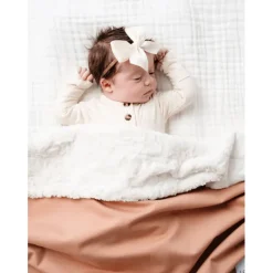 Lou Lou & Company - Cozy Blanket- Desert Pink