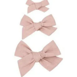 Lou Lou & Company Linen Bow Clip- Single Medium