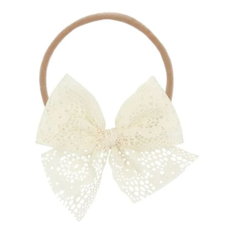 Lou Lou & Company Vintage Bow Nylon Headband