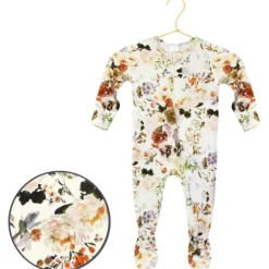 Lou Lou & Company Zippered Footie- Nellie
