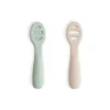 Mushie First Feeding Baby Spoons 2-Pack