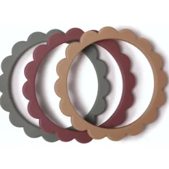 Mushie Flower Teething Bracelet