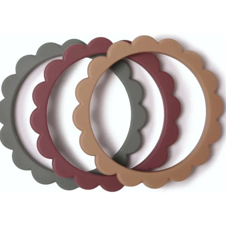 Mushie Flower Teething Bracelet
