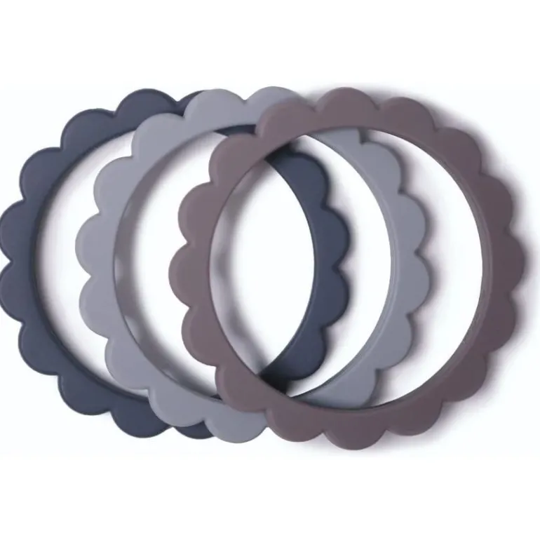 Mushie Flower Teething Bracelet