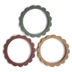 Mushie Flower Teething Bracelet