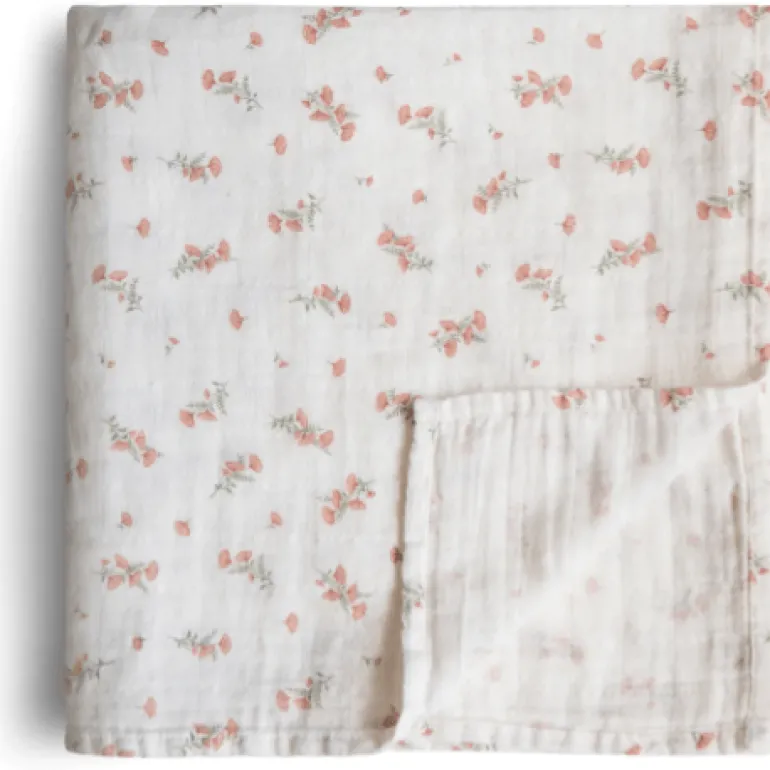Mushie Muslin Swaddle Blanket