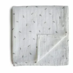 Mushie Muslin Swaddle Blanket