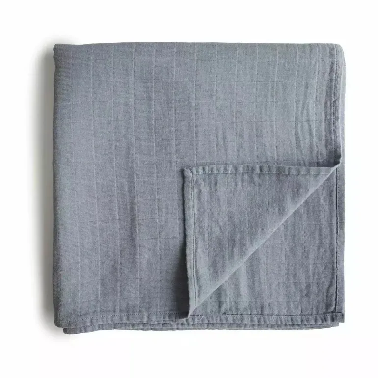 Mushie Muslin Swaddle Blanket