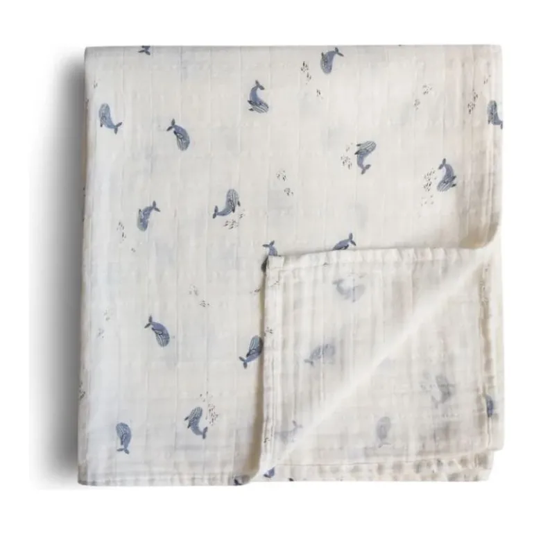Mushie Muslin Swaddle Blanket