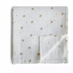 Mushie Muslin Swaddle Blanket
