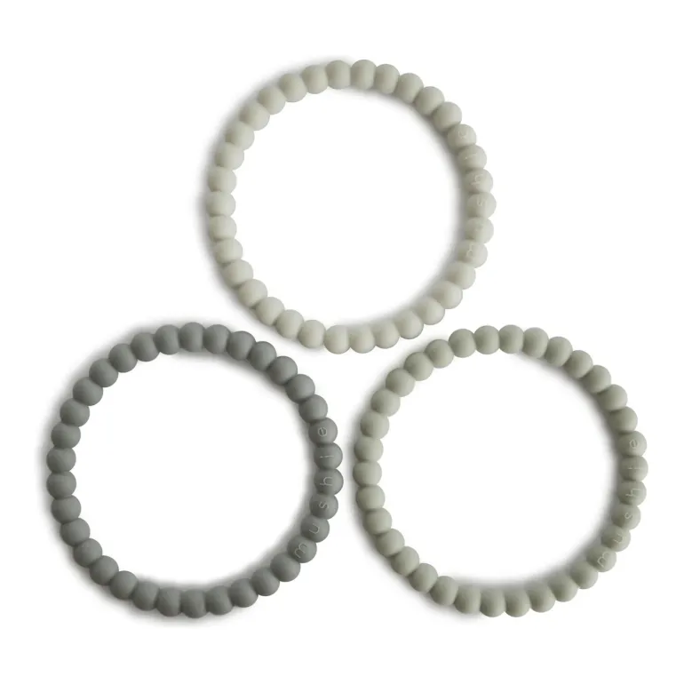 Mushie Pearl Teething Bracelet