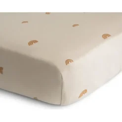 Mushie Stretchy Crib Sheet