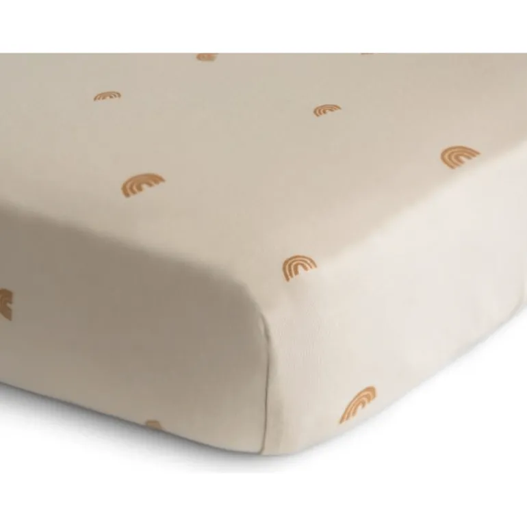 Mushie Stretchy Crib Sheet