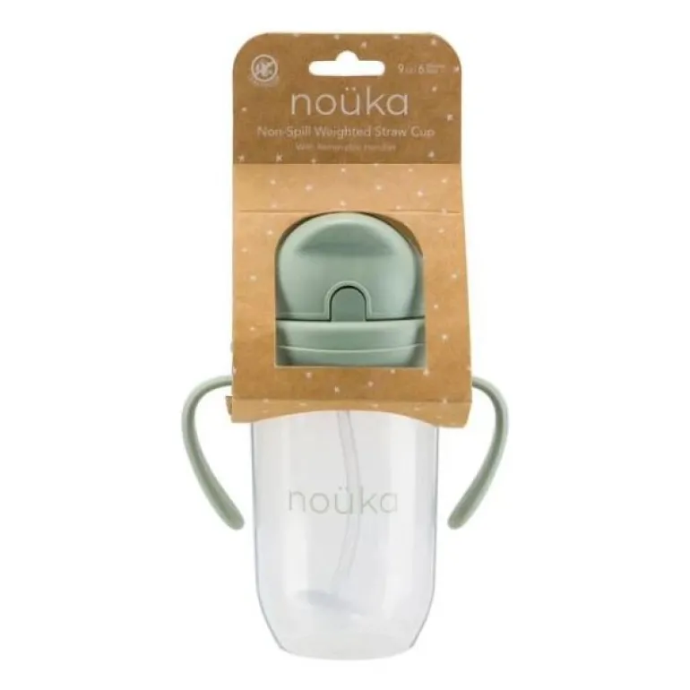 Noüka Non-Spill Weighted Straw Cup 9 oz