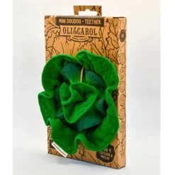 Oli & Carol Kale Mini Doudou Teether -