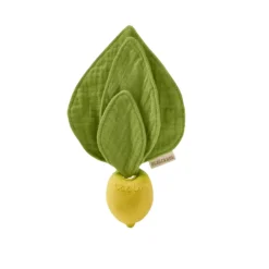 Oli & Carol Lemon Mini Doudou Teether