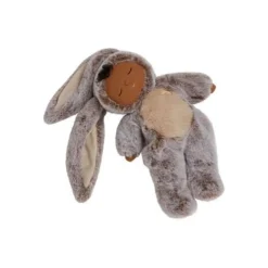 Olli Ella Cozy Dinkums Bunny Muffin - Cocoa