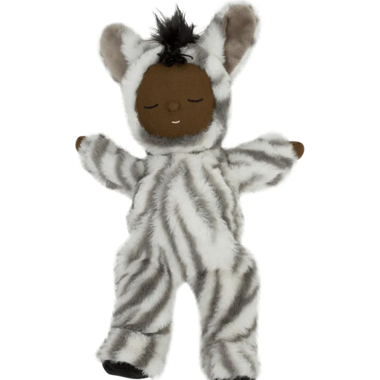 Olli Ella Cozy Dinkums Zebra Moppet