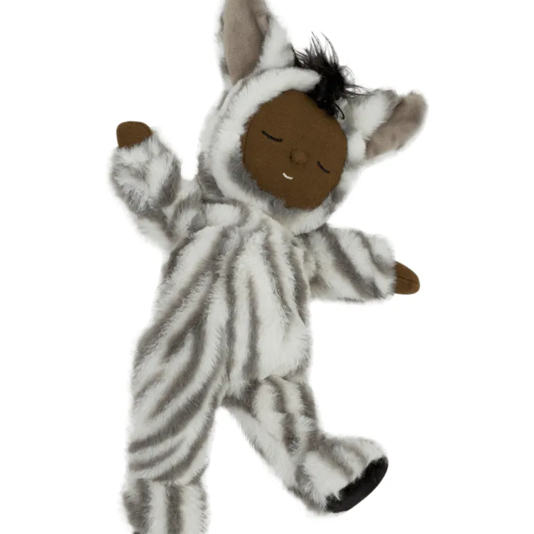 Olli Ella Cozy Dinkums Zebra Moppet