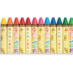 Ooly Brilliant Bee Crayons: Set of 12