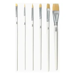 Ooly Chroma Blends Watercolor Paint Brushes - Set of 6