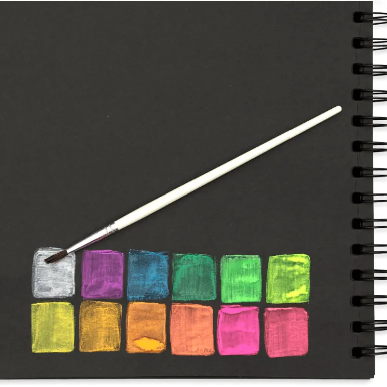 Ooly Chroma Blends Watercolor Paint Set: Neon